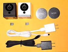 1 Wyze Cam V2 WYZEC2 & 1 WYZEC2 BK Indoor Wireless Camera Sold separately