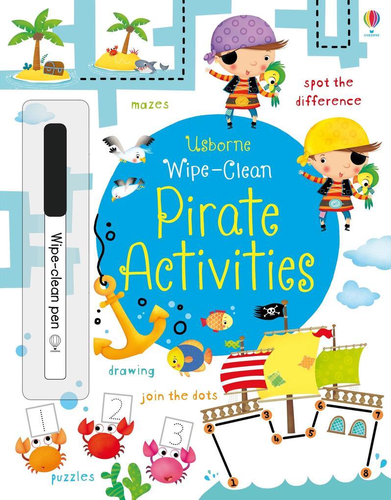Thumbnail - Wipe-clean Pirate Activities | Kirsteen Robson | 2015 | Englisch