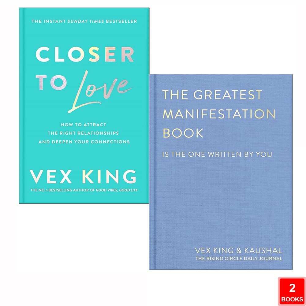 Vex King,Kaushal 2 Books Collection Set Closer to Love,Greatest Manifestation HB