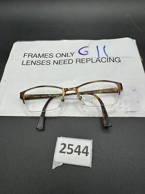 Modo 4020 Brown Eyeglass Frames Titanium 52-18