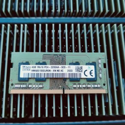 Micron 4GB DDR4メモリ10個セット【K】 10 x 4GB DDR4 Micron 1Rx16 PC4-3200AA-SC0-11 MTA4ATF51264HZ-3G2J1