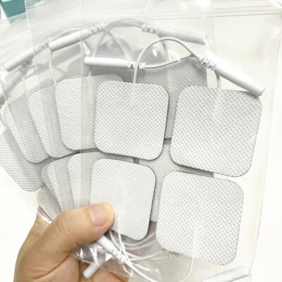 Tens Machine Replacement Electrode Pads 4cm 5cm Reusable Tens Pads EMS Massager
