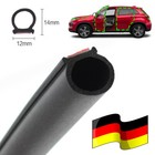 2m D- Typ Autotürdichtung Gummidichtung Selbstklebend Kofferraum Dichtband