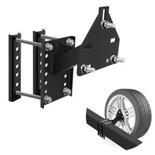 Boat Trailer Spare Tire Carrier Heavy Duty for 4 5 6 Lug Wheels Holds 150LB