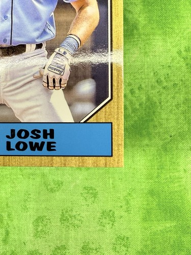 Josh Lowe RC - 1987 Topps - 2022 Topps Series 2 #87TB-27 Tampa Bay Rays Rookie - Picture 3 of 10