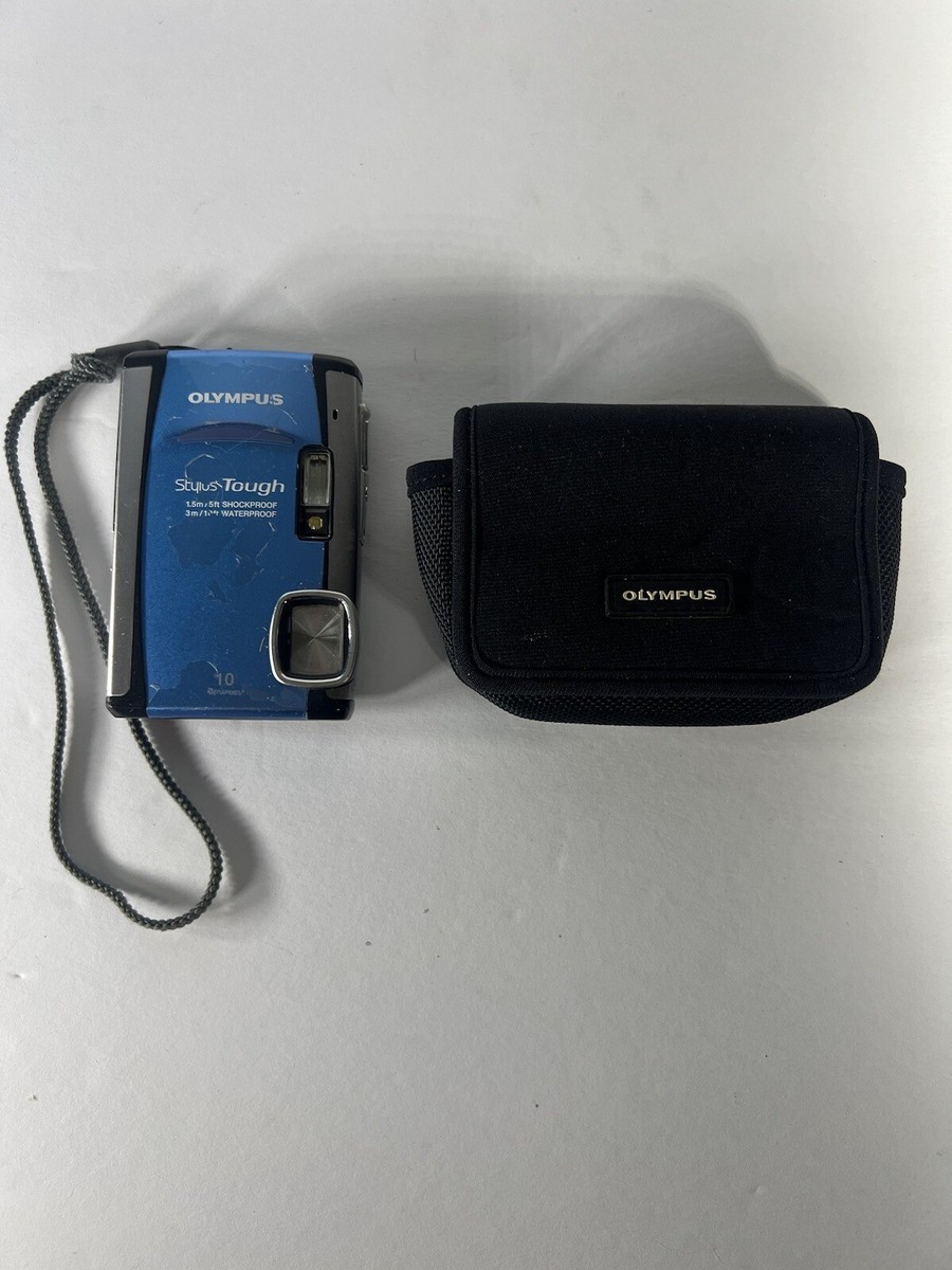 オリンパス Olympus μ Tough-6000 ブルー 3.6x コンパクトデジタル