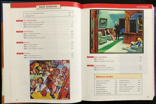 Glencoe LITERATURE: COURSE 4 - The Reader's Choice Textbook (2007, McGraw-Hill) - Picture 3 of 12