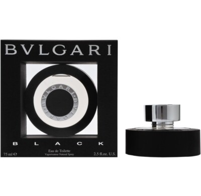 r*様 BVLGARI BLACK Eau de Toilette 75ml Bvlgari Black Unisex Eau De Toilette Spray 2.5oz 75ml NIB SEALED
