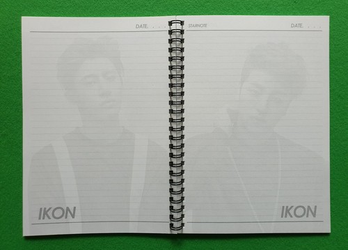 iKON Notebook KPOP Star iKON (5.9" x 8.2") - Picture 4 of 7