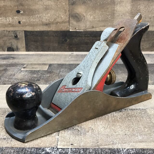 Vintage Stanley Handyman 9” H1204 Jack Plane Smooth Bottom *AS-IS* AS-FOUND* Vintage Stanley Handyman 9” H1204 Jack Plane Smooth Bottom *AS-IS* AS-FOUND*