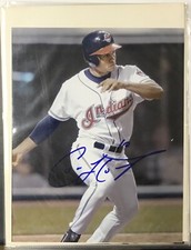 Cleveland Indians Coco Crisp Autographed 8x10 Color Action Photo