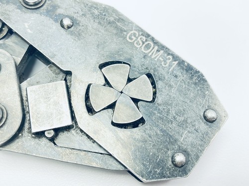 WAGO 206-1204 VARIOCRIMP 4 MANUAL FERRULE CRIMPING TOOL AWG:24-12 (.25-4mm²) - Picture 7 of 8