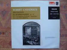 PHILIPS HI FI - Casadesus - Beethoven Klavier nr.4 ( 10'' LP - Rare - NM )