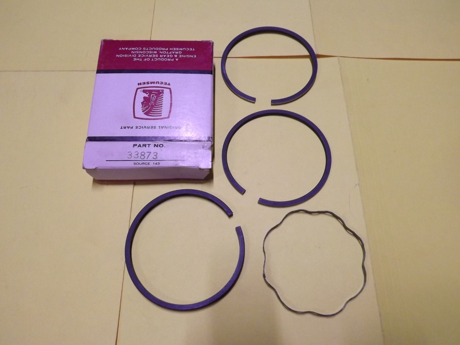 TECUMSEH OEM 33873 RING SET eBay