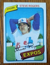 STEVE ROGERS, 1980 TOPPS #520, EXPOS