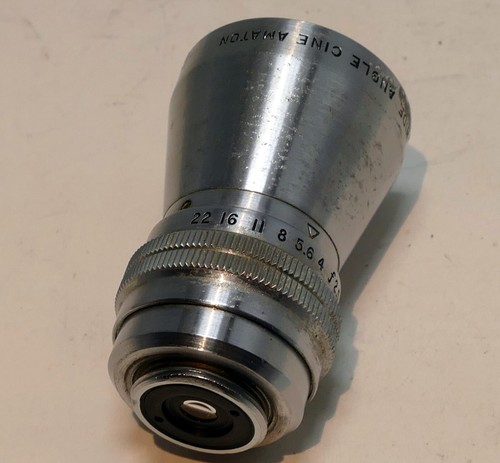 Wollensak Tower 6.5mm f/2.5 Wide Angle Cine Amaton D Mount Camera Lens - Picture 21 of 21