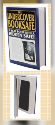 Disguised Book Safe Hidden Secret Diversion Home Security Stash MONEY Jewelry