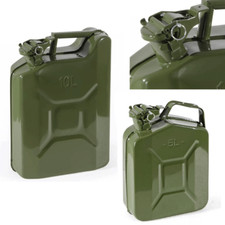 TANICA BENZINA OMOLOGATA IN METALLO TANICHE TRASPORTO CARBURANTE da 5 e 10 LITRI