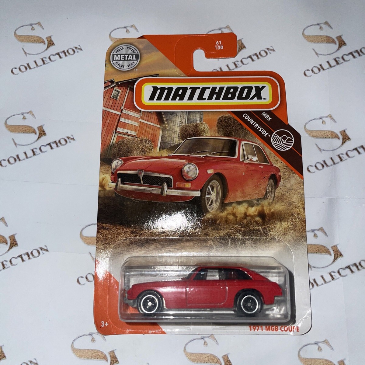 1971 MGB Coupe 61/100 Matchbox 2020 GKK33 MBX Countryside red | eBay