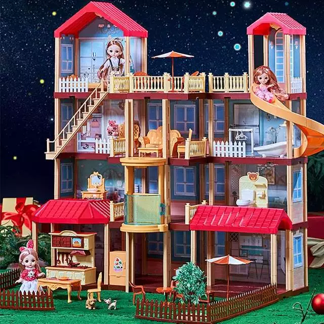 Plastic Disney Dream Villa Doll House