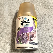 Glade Tranquil Lavender & Aloe Automatic Spray Refill, 6.2 oz.