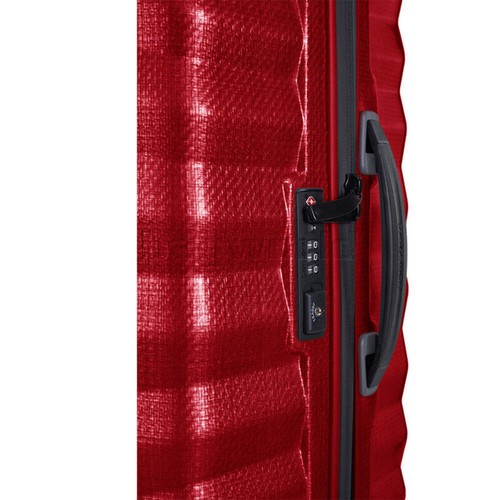 Samsonite Lite-Shock Sport Large 75cm Hardside Suitcase Chilli Red 49857 - Picture 7 of 9