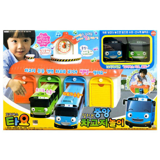 The Little Bus Tayo Main Garage with Tayo and Rogi Rani Gani Bus Sound Voice Car