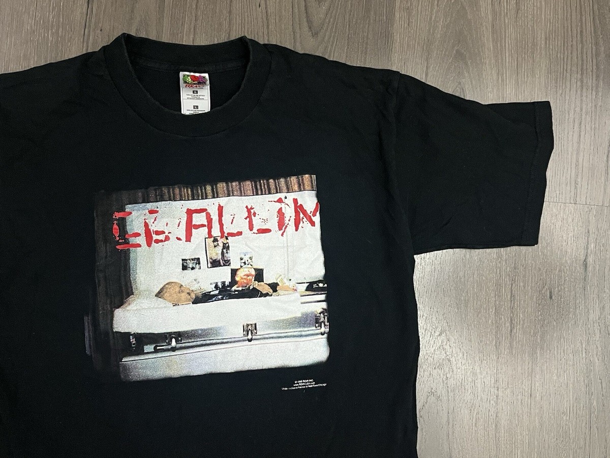 Vintage GG ALLINE T Shirt 1999 Licensed Tee In Memory Funeral