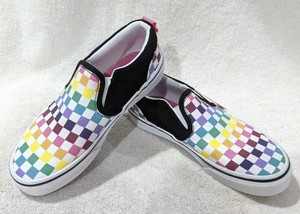 vans multi check
