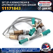 Set of 4 O2 Oxygen Sensor Front Rear Downstream&Upstream For Ford Mazda 11171843
