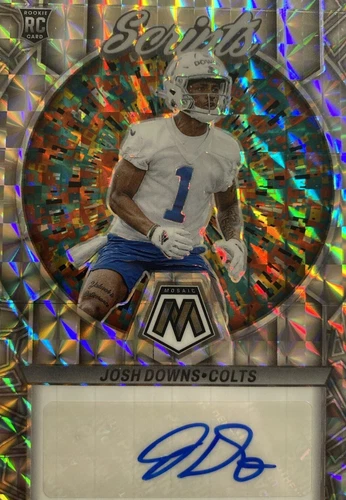 2023 Panini Mosaic Josh Downs #RS-JD