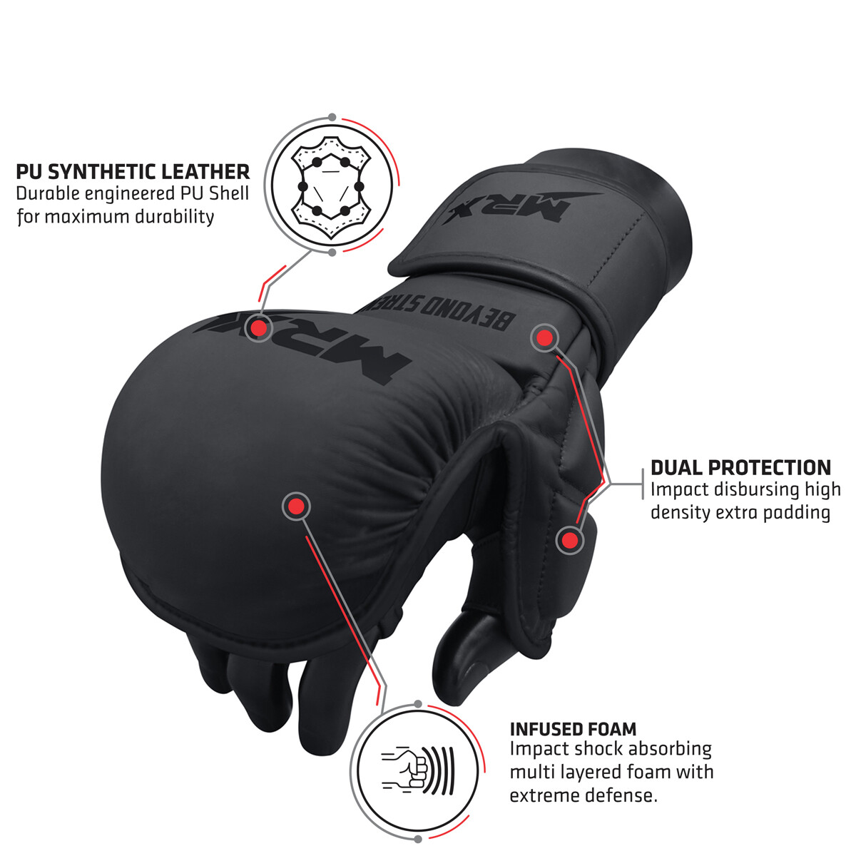 Guanti In Nitrile Grandi 100 Pezzi Bugiardino Cod: 935580009 - Foto 3