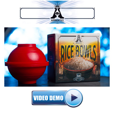 RICE BOWLS by Apprentice Magic - Easy Magic Trick - Beginner - Gift