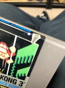 Donkey Kong 3 5-Screw (Nintendo NES) Original, Cart Only Tested