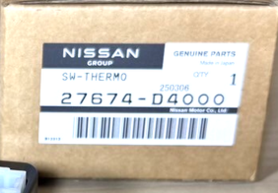 Nissan 27674D4000 Genuine OEM Thermo Switch for sale online | eBay