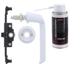 Schüco Reparaturset mit Kammergetriebe FBS, Rosette, Steckgiff und Beschlagspray