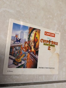 Chip n Dale Rescue Rangers 2 NES manual only