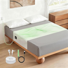 Grounding Sheets Mat for All Mattress Sizes, Silver Fiber Cotton Fitted Earth