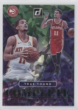 2021-22 Panini Donruss Complete Players Holo Green Ice Trae Young #6 ms9