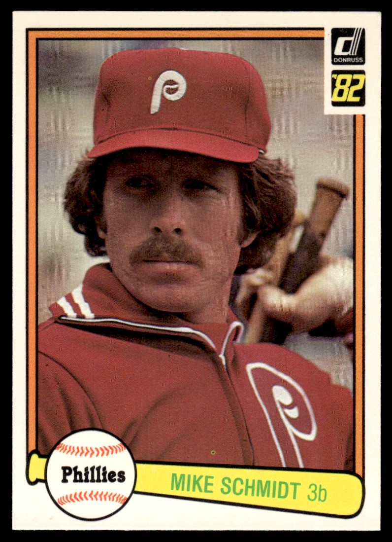 1982 Donruss MIKE SCHMIDT #294 Philadelphia Phillies HOF