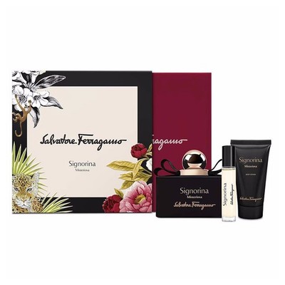 Salvatore Ferragamo Signorina Misteriosa Eau De Parfum 3 Pc Women's Gift Set