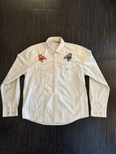 Howler Bros Gaucho Pearl Snapshirt Mens Medium Scorpion Embroidery El Alacran