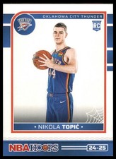 2024-25 Hoops Haunted Hoops #267 Nikola Topic