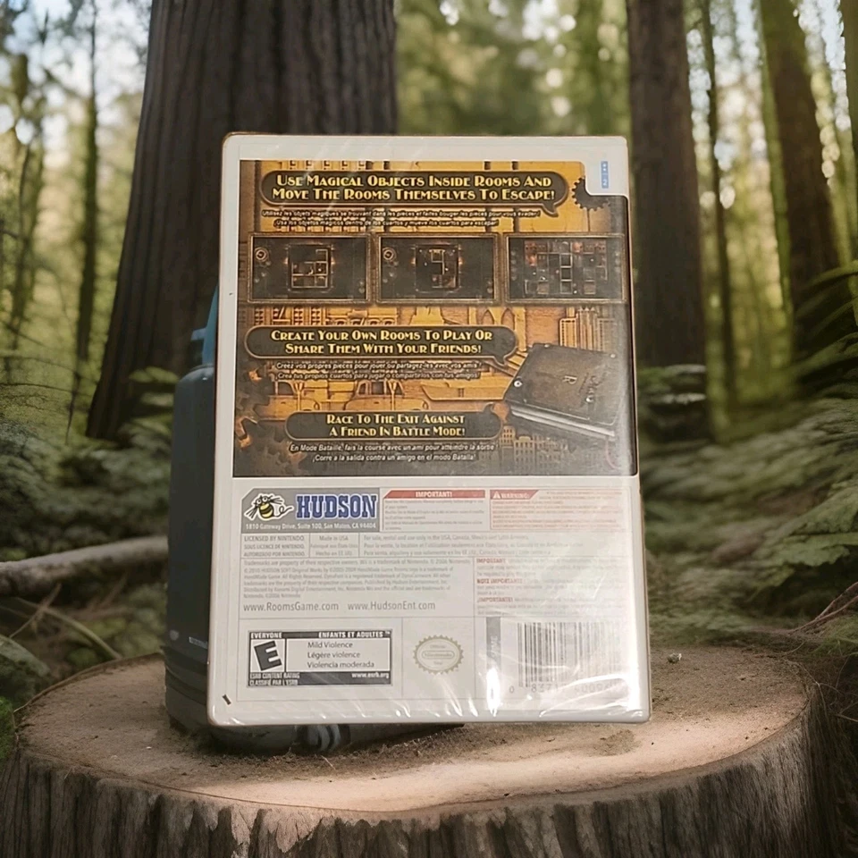 Rooms The Main Building Wii (Nintendo Wii 2010) New Sealed - Image 2 of 4