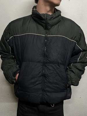 Doppelseitige Nautisch Puffer Jacke Die Person Im Bild Ist 190cm Groß