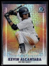 2021 Bowman Chrome Baseball Dawn of Glory Mojo #DG-7 Kevin Alcantara