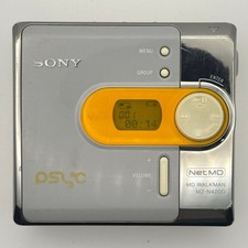 SONY MZ-N420D Net MD Walkman Portable MiniDisc Recorder Player Tested Working