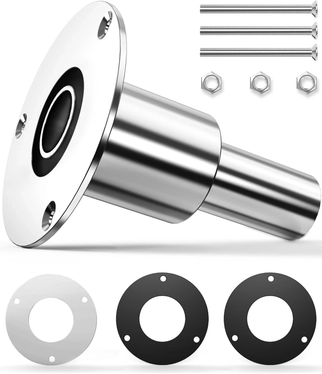 Stainless Steel 316 Diesel Heater Exhaust Port, 24mm Diesel Heater Exhaust Pipe