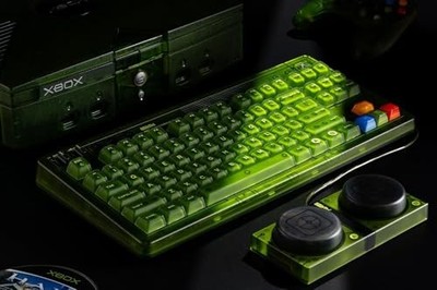8Bitdo - Retro 87 Mechanische Tastatur Xbox Edition / PC FN - PC - F59z
