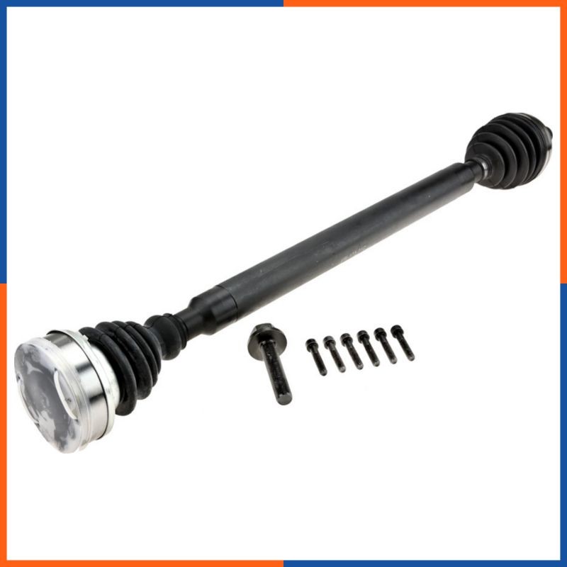 Demi-arbre de transmission droite VW pour éliminer vibrations et claquements